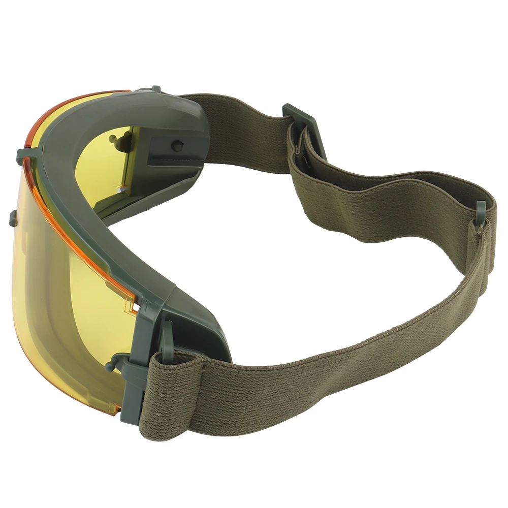 Airsoft-gafas tácticas militares para hombre y mujer, lentes de protección de Paintball para motocicleta, casco táctico - imagen 5
