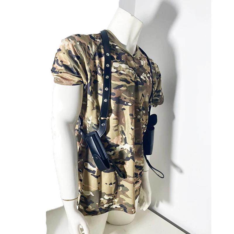 Funda táctica para hombro, fundas para pistola ocultas en las axilas con una sola revista, bolsa de transporte para pistola para caza y tiro - imagen 2