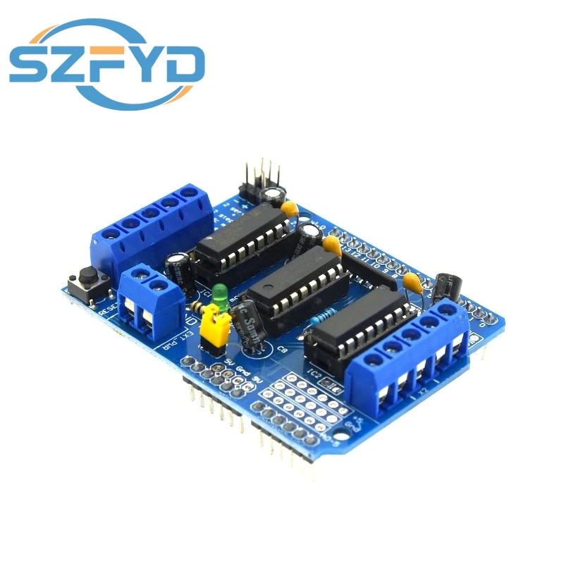 Escudo de accionamiento de Motor L293D Dual para placa de expansión de accionamiento de Motor Duemilanove - imagen 3