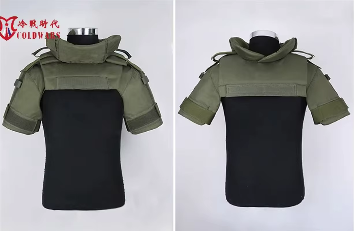 Chaleco táctico SOBR ruso con hombreras y protección cuello - imagen 4