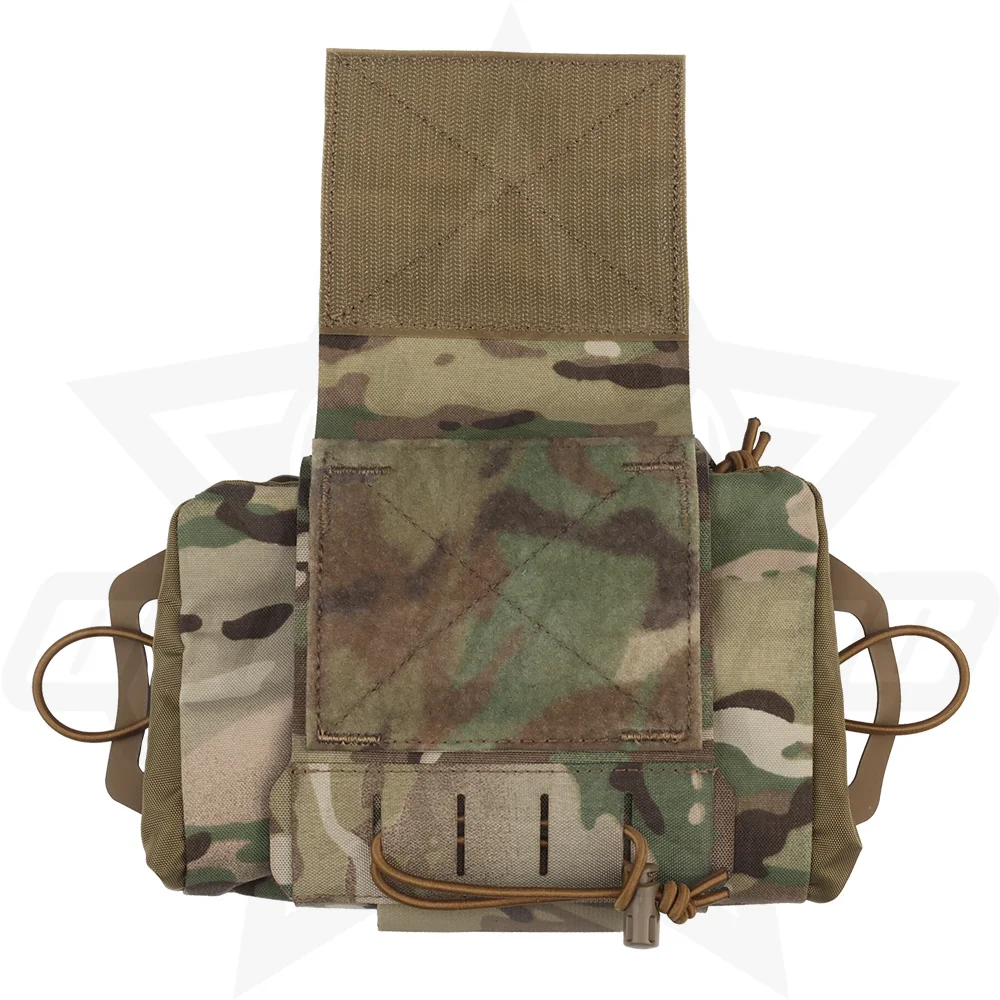Kits OphidianTac IFAK, bolsa de almacenamiento mediana para botiquín de primeros auxilios, para acampar, cazar, bolsa Molle de emergencia, accesorios para chaleco - imagen 4