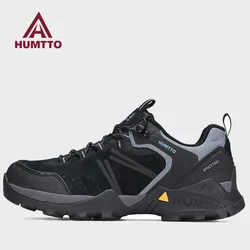 Botas tácticas senderismo trekking cuero impermeables – HUMTTO