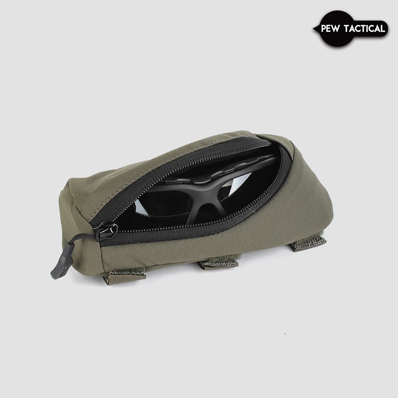 Bolsa para gafas portátil táctica Pew, bolsa portátil para artículos diversos Airsoft Edc, subpaquete de Pals de campo de batalla de alta capacidad - imagen 3