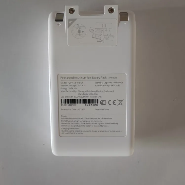 Aspiradora inalámbrica de mano G10 accesorio original batería nueva - imagen 2