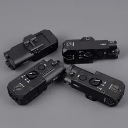 Linterna LED táctica M300 CQBL con punto rojo y láser Airsoft