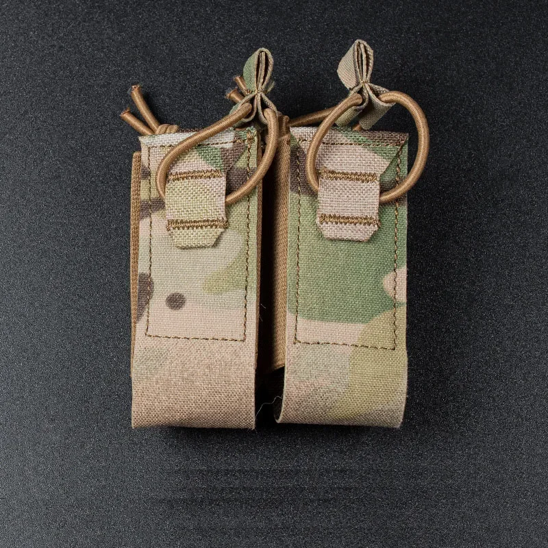 Bolsa táctica DPMP doble para revistas, cinturón Huntign, bolsa Molle Mag, bolsa para linterna, funda para antorcha - imagen 2