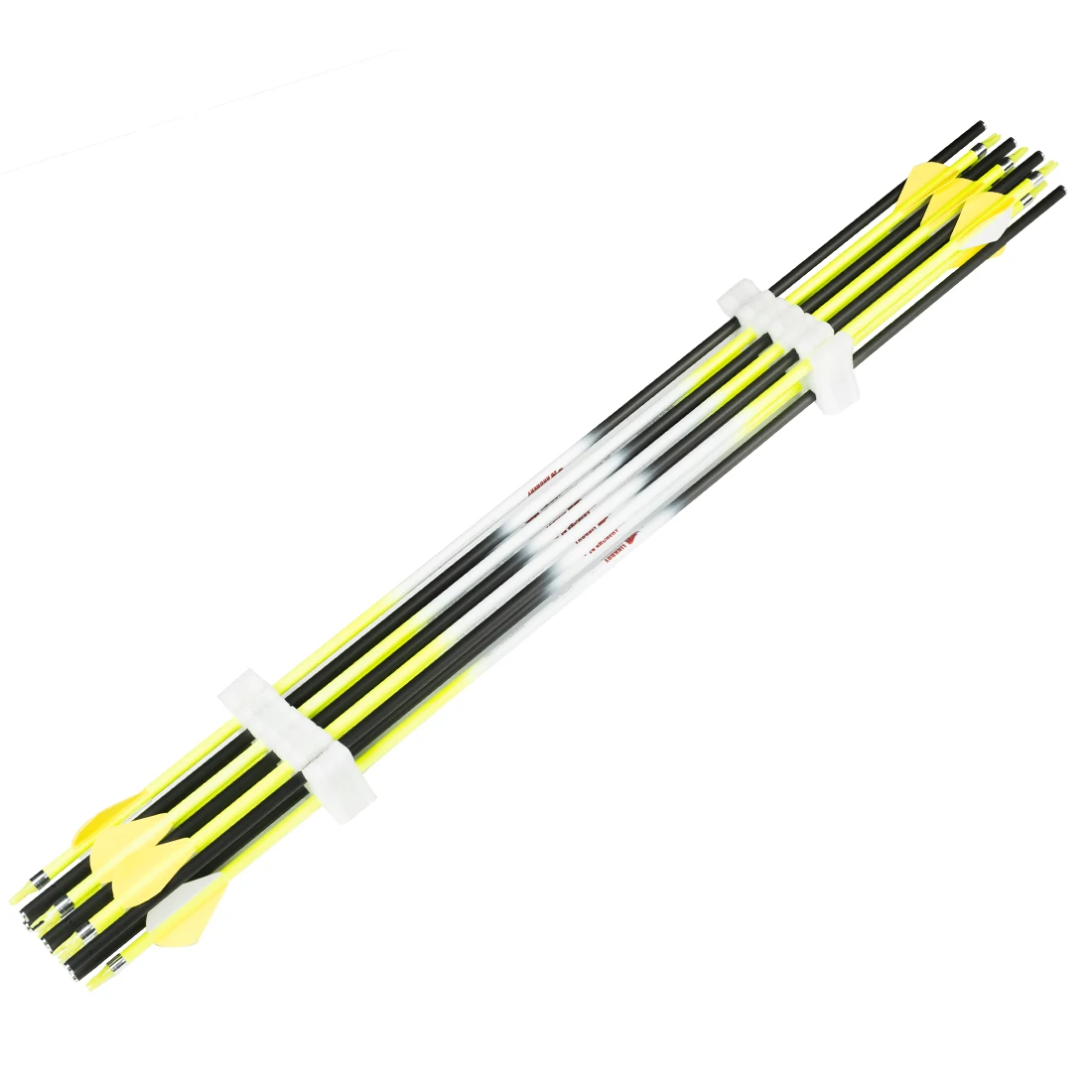 12 Uds Linkboy tiro con arco flechas de carbono columna vertebral 300 32 pulgadas 2 pulgadas paletas de plástico arco compuesto caza tiro - imagen 2
