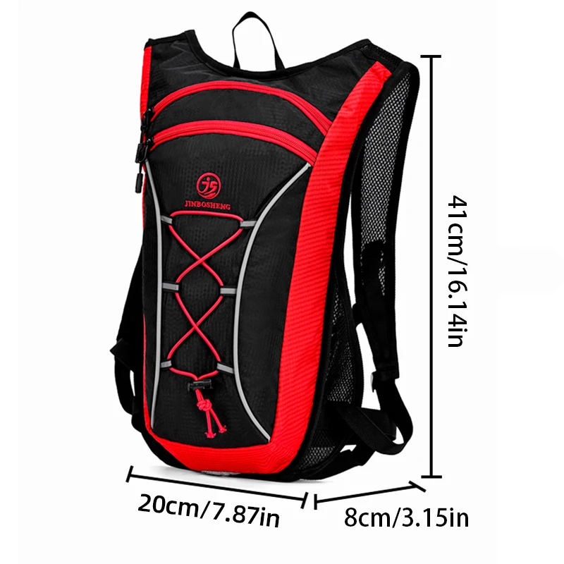 Mochila para ciclismo y escalada al aire libre, bolsa de agua portátil para senderismo, Camping, correr, mochila con cordón para hombres y mujeres, bolsas deportivas para montar - imagen 4