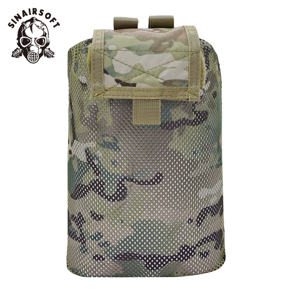 Nueva bolsa táctica Molle plegable para reciclaje de revistas, bolsa plegable para herramientas de nailon para caza al aire libre, Airsoft, Paintball - imagen 5