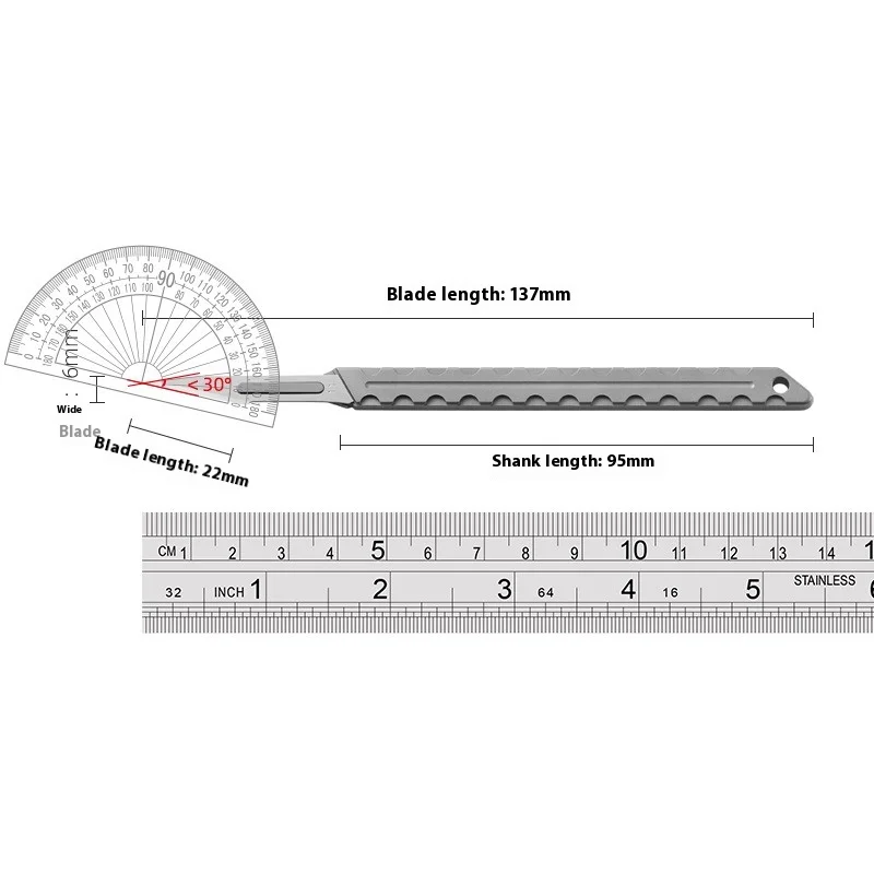 Cuchillo de utilidad de aleación de titanio, cuchillo de palanca creativo para exteriores, mini llavero, abridor de caja, entrega urgente abierta, cuchillo pequeño con letras op - imagen 4