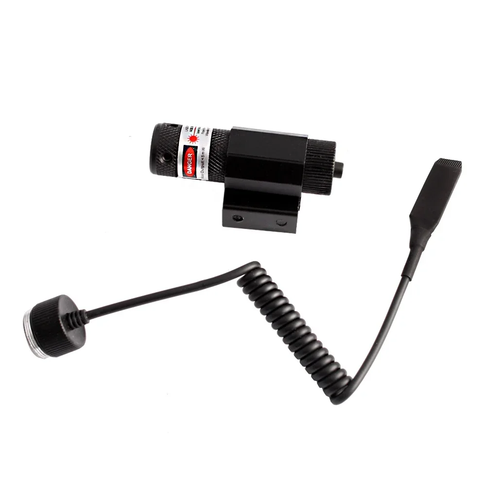 Mini mira láser de punto rojo con 650nm ajustable 11mm 20mm montaje en riel Rifle pistola mira - imagen 3