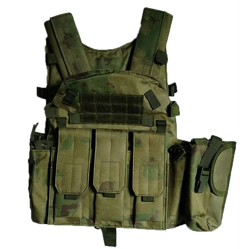 Chaleco táctico de camuflaje Multicam 6094 FG para hombre, munición Modular Molle, Airsoft, Paintball, combate, chaleco militar de caza, accesorios de ropa - imagen 4