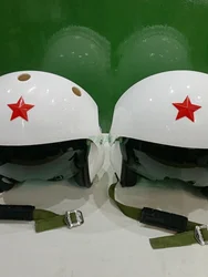 Casco de piloto colección personalizada casco conmemorativo lente única de alta definición unisex durante todo el año