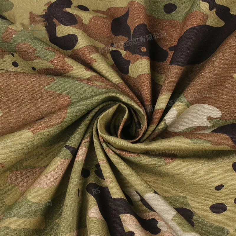 Camuflaje nieve NYCO impermeable – Tejido táctico resistente IR - imagen 4