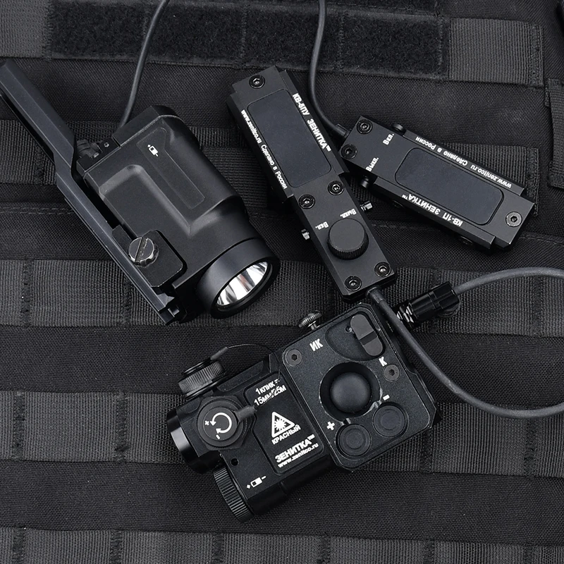 WADSN Full Metal Perst 4 Zenitco Red Dot Green Aim infrarrojo KLESCH-2P 2U K1 K1S Soporte Zero Target/brillo ajustable - imagen 5