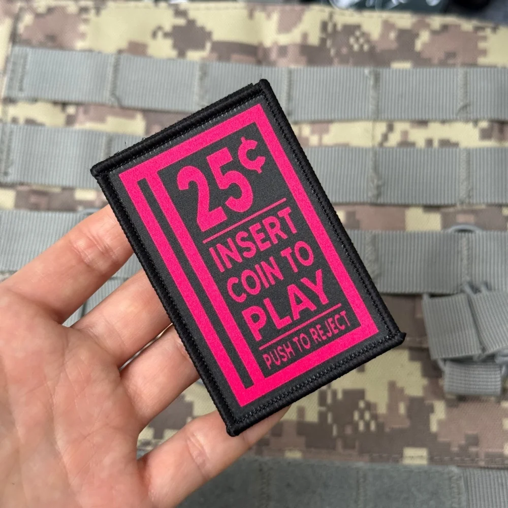 Parche táctico gancho y bucle para insignia moral militar - imagen 3