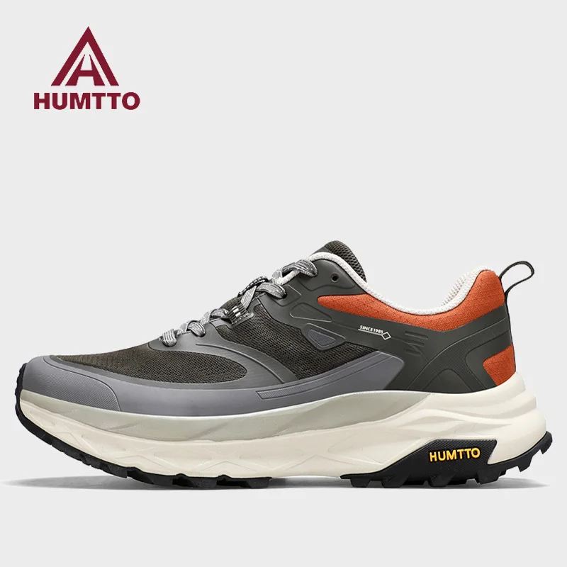 HUMTTO Zapatos de senderismo hombre trekking ligero antideslizante