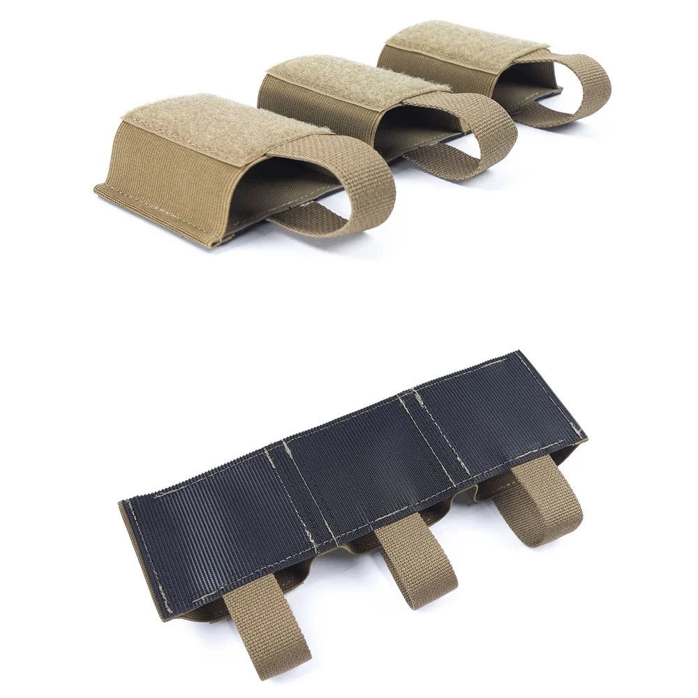 CB 1120X táctico individual doble Triple 9mm bolsa para revistas compartimento de partición Mag Carrier gancho y bucle elásticos - imagen 4
