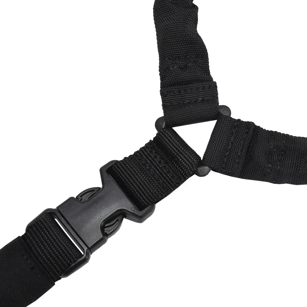 Eslinga táctica de un punto Airsoft, cinturón de nailon ajustable, correa elástica para Rifle, pistola, caza, CS, juego de guerra, accesorio de caza - imagen 3