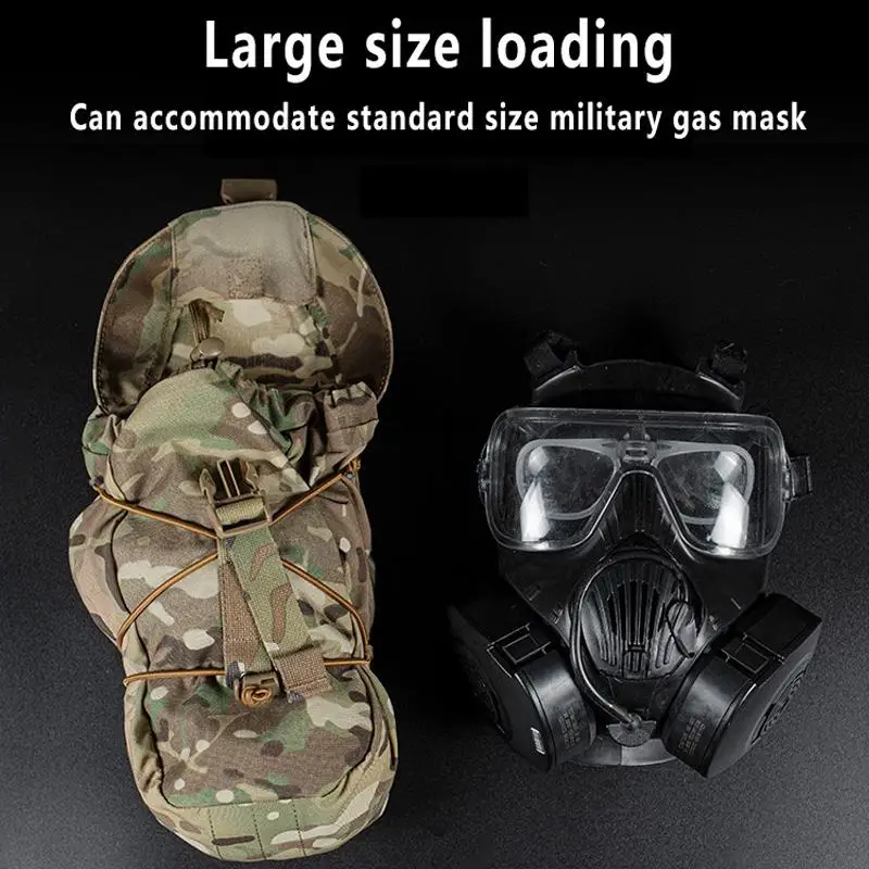 Bolsa táctica de descarga EDC, bolsa de utilidad militar para revistas, soporte para botella de agua, accesorios de caza de tiro, paquete de cintura - imagen 4