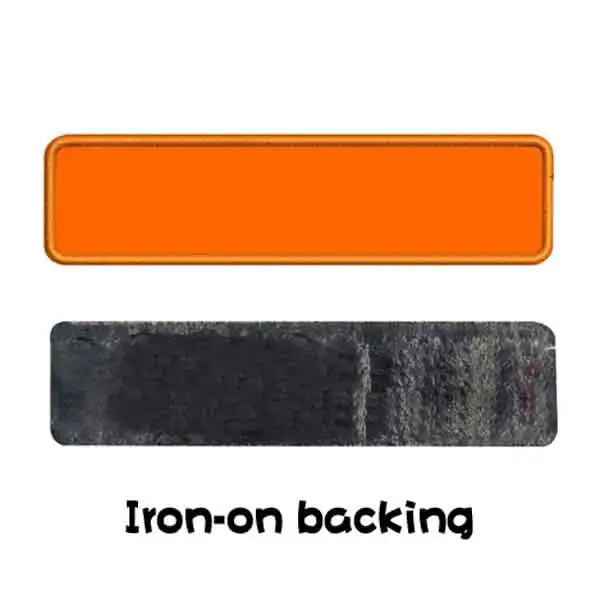 orange IRON-ON