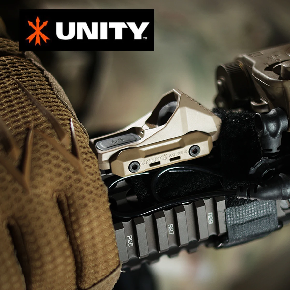 UNITY AXON interruptor de presión de doble función remoto en línea para armas SureFire M300 M600 linterna PEQ NGAL láser 2,5 3,5 enchufes