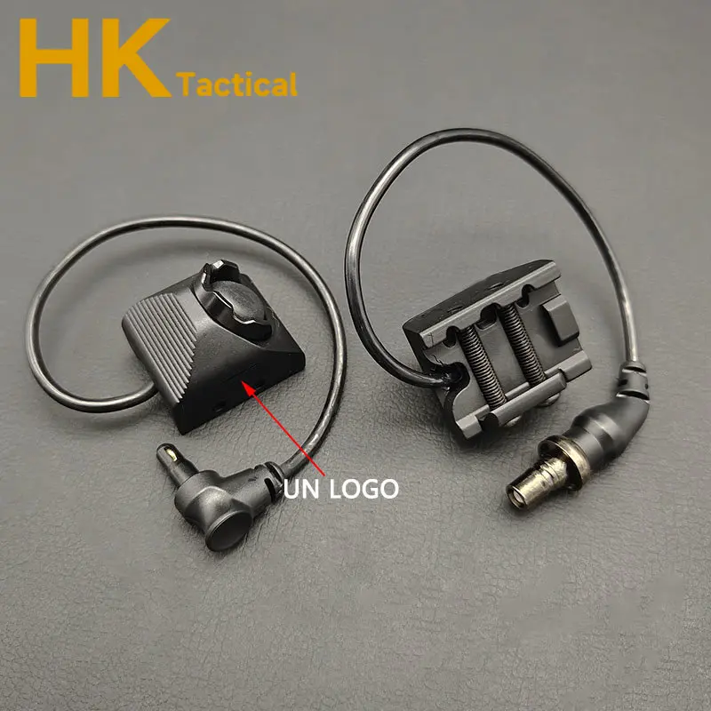 Interruptor de presión ModButton táctico, riel de 20mm para arma, linterna SF M300 M600 MAWL NGALPEQ15, interruptor Romote de Control de botón caliente - imagen 5