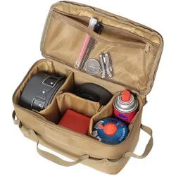 Bolsa de almacenamiento de tanque de Gas para acampar al aire libre, bolsa de herramientas para uñas de tierra de gran capacidad, bote de Gas, utensilios de cocina para Picnic, bolsa de Kit