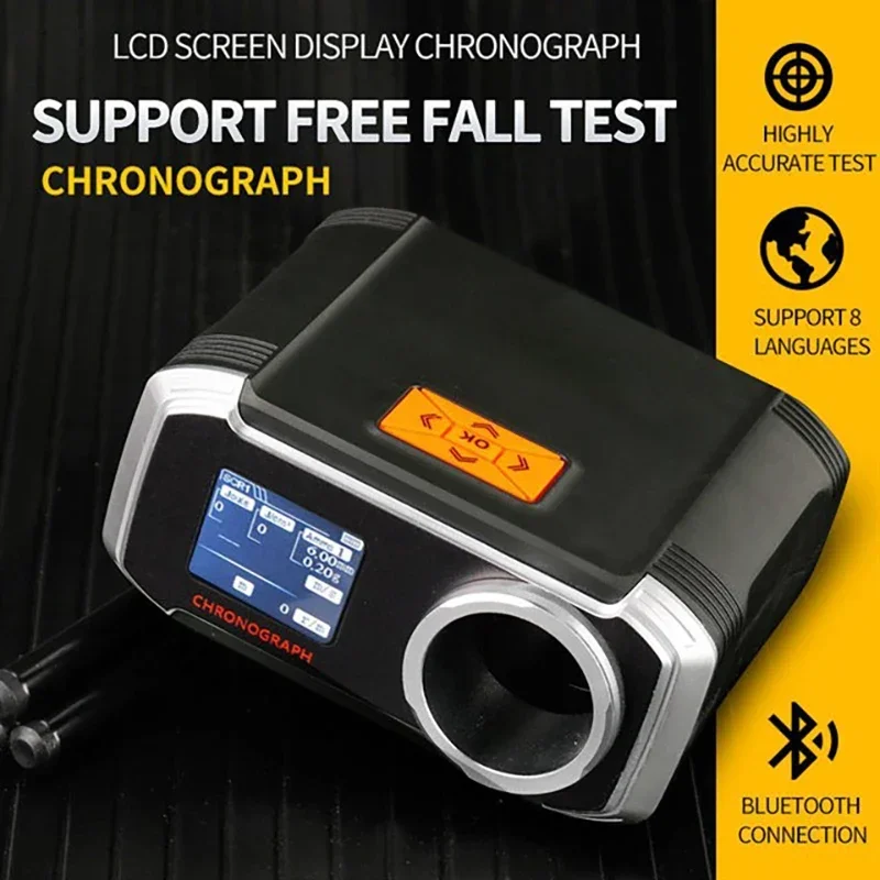 Medidor velocidad Bluetooth cronógrafo LCD para arco - imagen 5