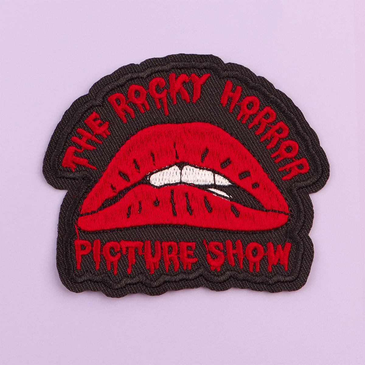 Parche de hierro de terror para ropa, parche bordado de película de comedia, accesorios de ropa, pegatinas de costura, 2 uds. - imagen 2