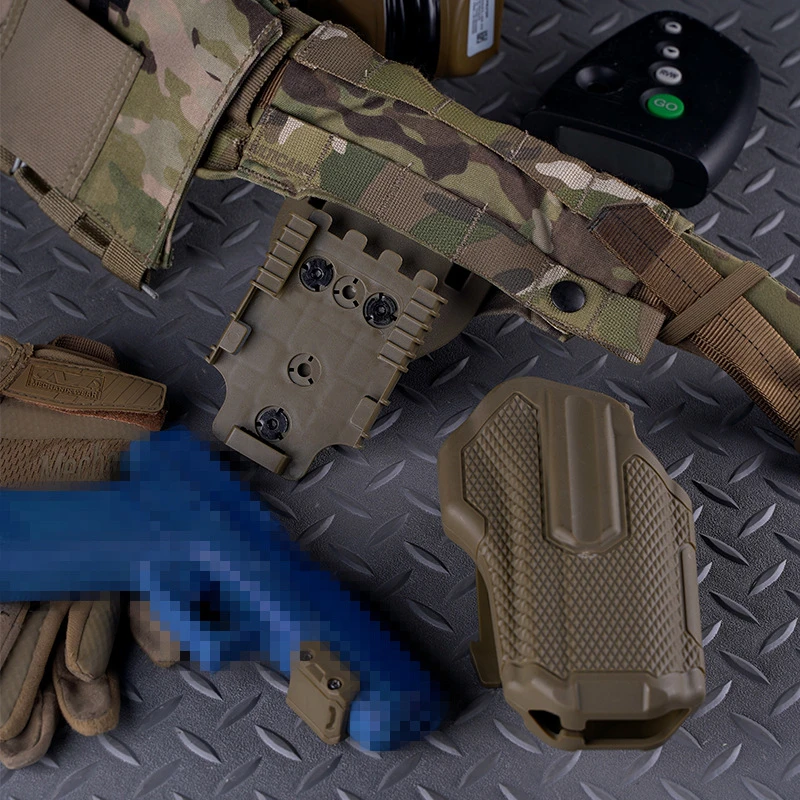 Funda táctica para pistola, funda Universal para pistola derecha para GLOCK,SIG SAUER,HKLER KOCH,RUGER,SPRINGFIELD,SMITH WESSON,WALTHER - imagen 2