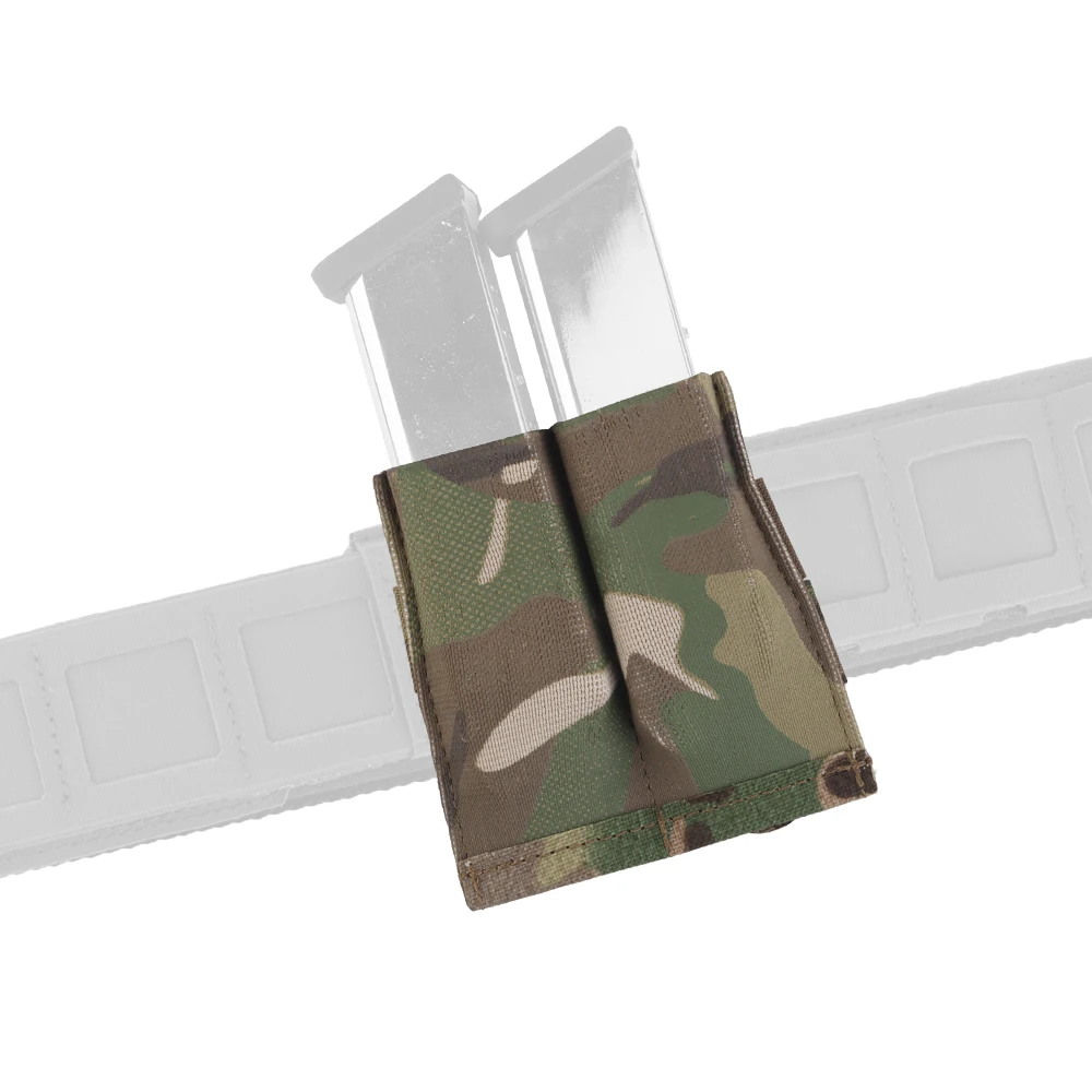 Bolsa táctica de 9mm para Glock 17, Beretta M9 SIG P226, bolsa magnética individual y doble, bolsa elástica para exteriores, soporte para cuchillo y linterna - imagen 4