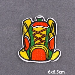 Parche bordado Stay Wild fuego para chaleco táctico