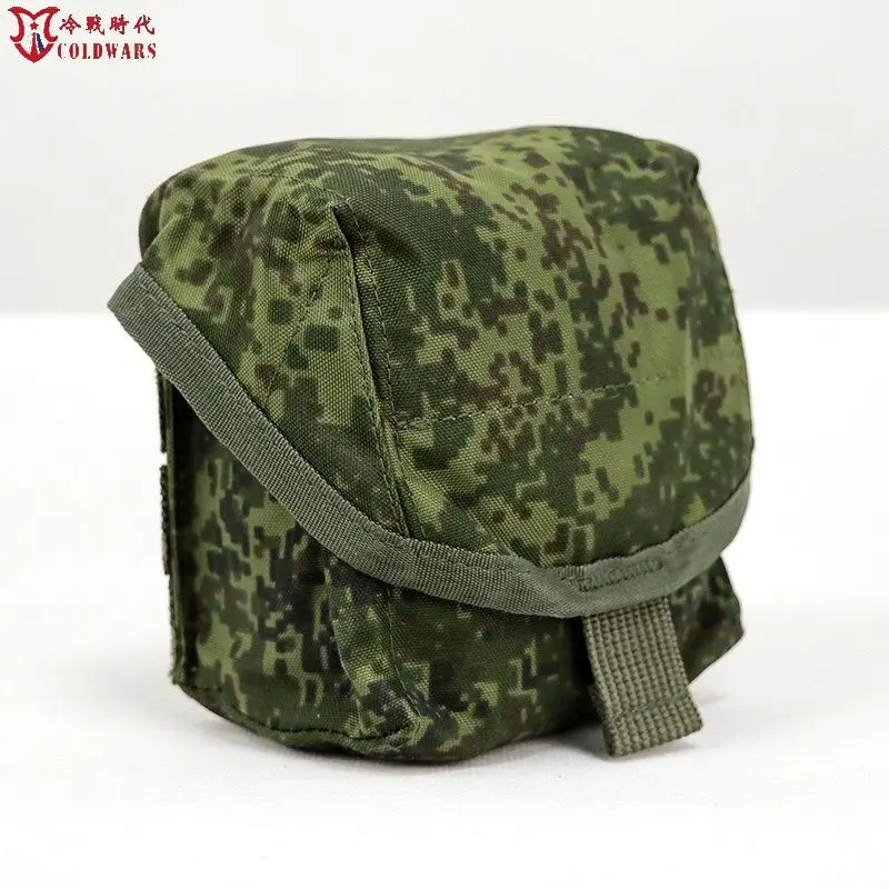 Bolsa de Primeros Auxilios Táctica Individual EMR 6sh117 Original Rusa con Dos Compartimentos Separados para Cinturón o Chaleco de Combate - imagen 3