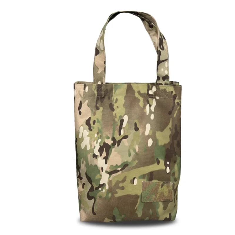 Bolso de mano de camuflaje para hombres, bolsa de compras de lona ambiental duradera - imagen 2