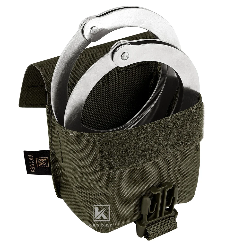 KRYDEX-Bolsa de almacenamiento táctica para caza al aire libre, cinturón de cintura MOLLE, EDC, pequeña, práctica, ejército, equipo de Paintball - imagen 5