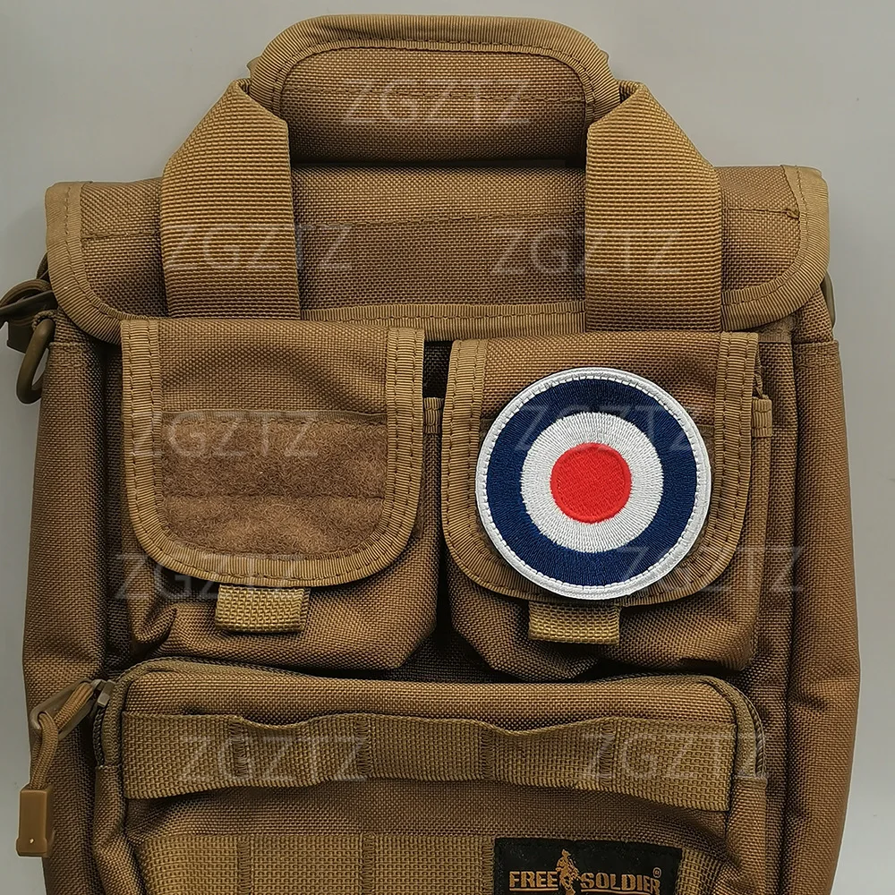 Parches bordados con bandera SAS del regimiento de servicio aéreo especial del Reino Unido, parches de banderas GBR de Gran Bretaña, insignias bordadas, pegatinas tácticas - imagen 2