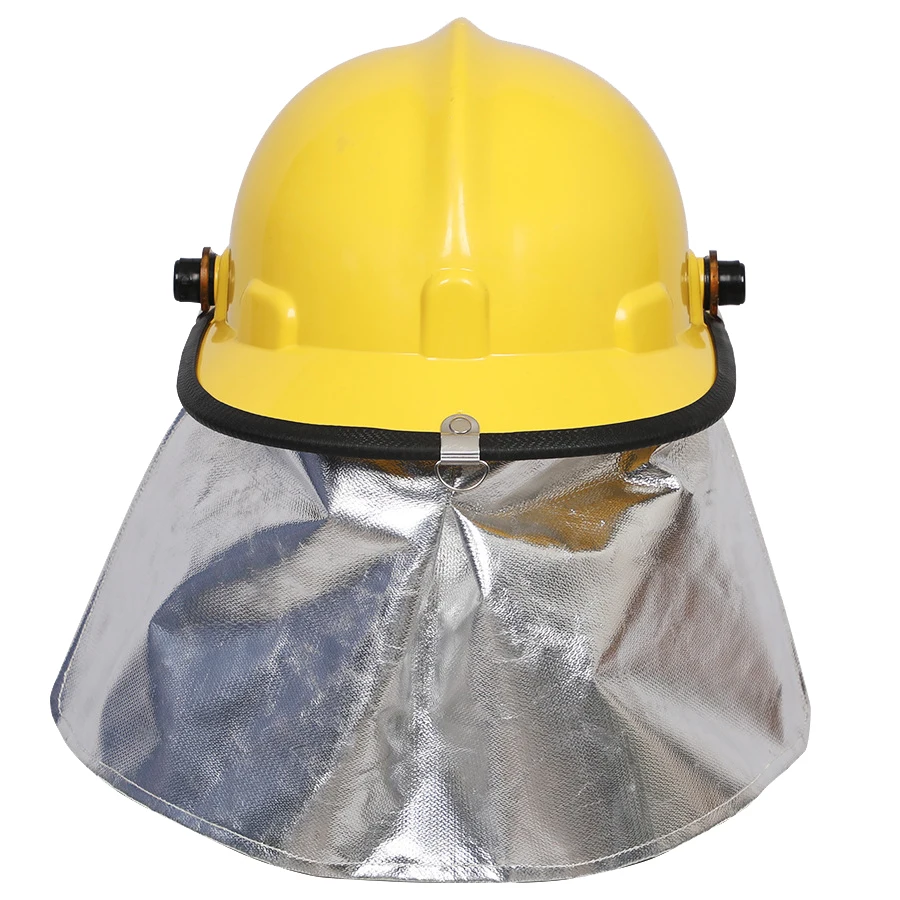 Casco de seguridad ABS para bomberos, protector de rescate de emergencia con máscara de capa, estilo coreano, CE, el más nuevo diseño - imagen 5