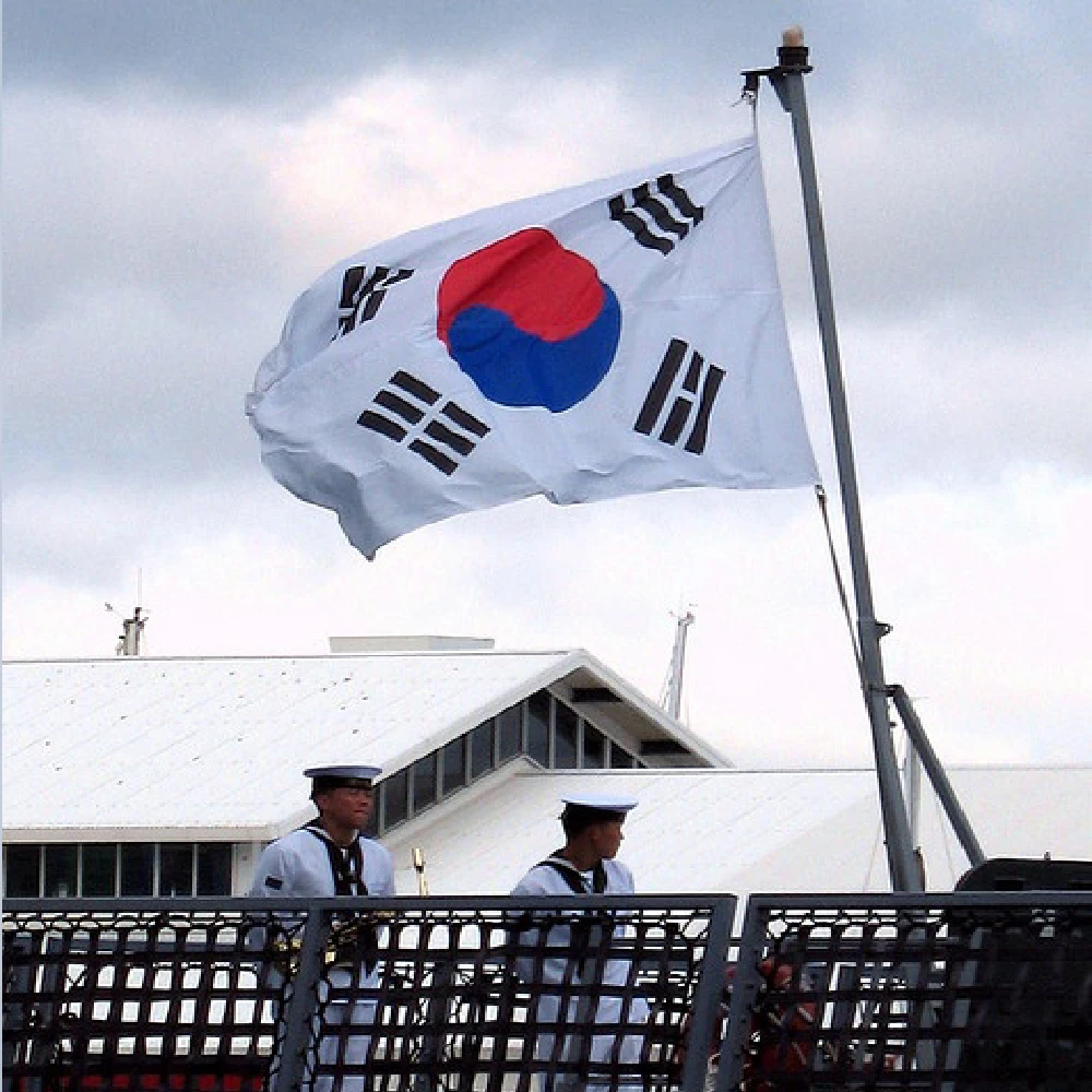 Bandera Corea del Sur – Decorativa para interior y exterior - imagen 3