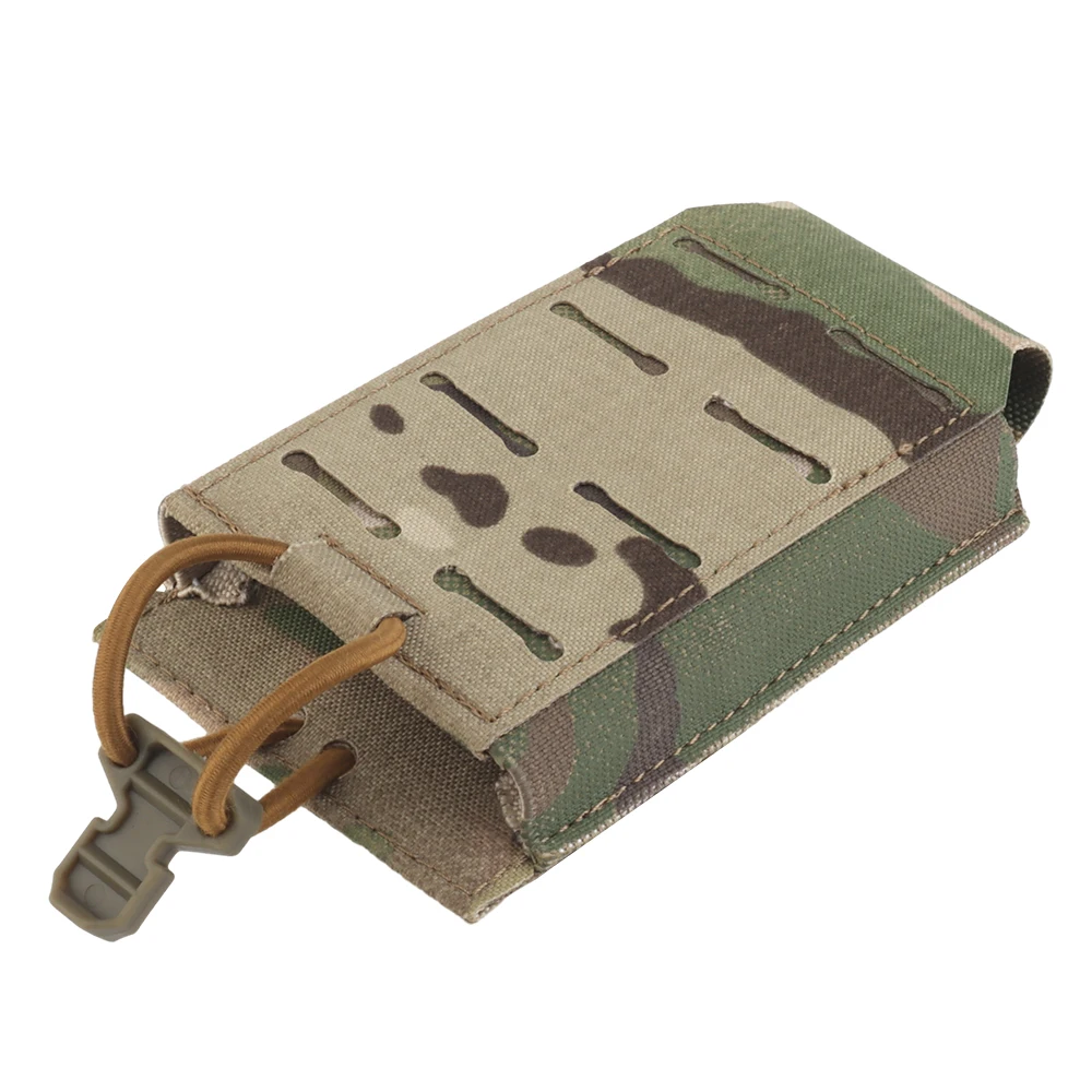 Bolsa táctica MOLLE para revistas multiusos de liberación rápida 5,56 M4 caza tiro Airsoft MAG bolsa de soporte equipo de cinturón portátil - imagen 5
