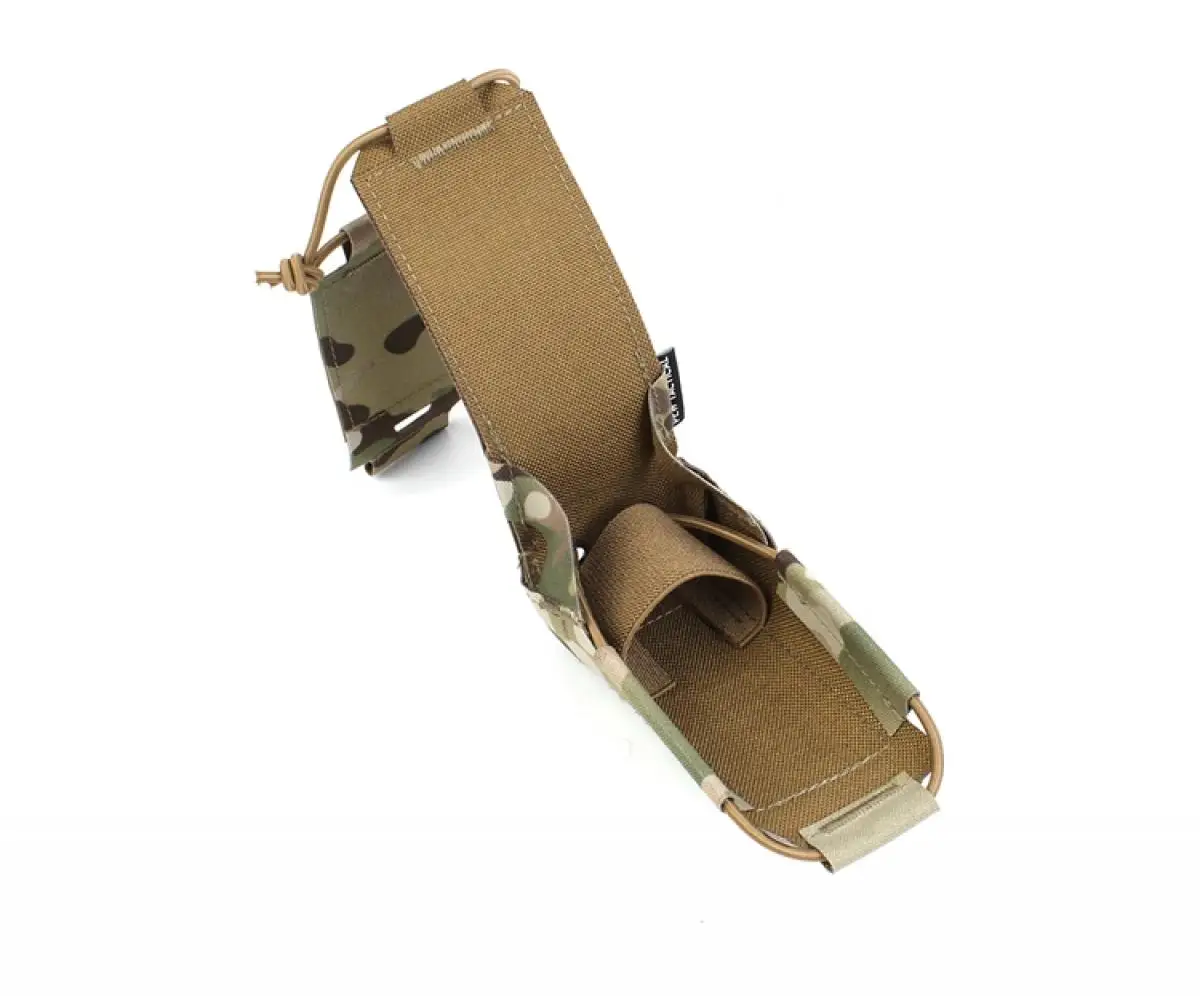 Bolsa de soporte para walkie-talkie de Radio táctica al aire libre para BAOFENG/POFUNG UV5R UV82, bolsa militar para revistas de caza - imagen 5