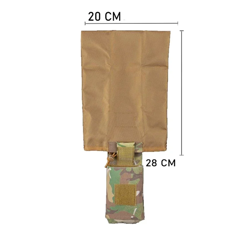 Bolsa táctica MOLLE plegable de cargadores, despliegue rápido - imagen 3