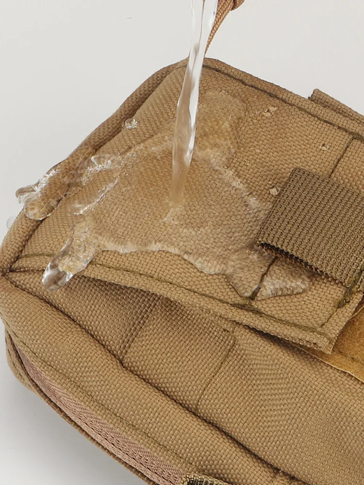 Multi functional portable Molle first aid kit camping, hiking, outdoor mobile phone bag - imagen 4