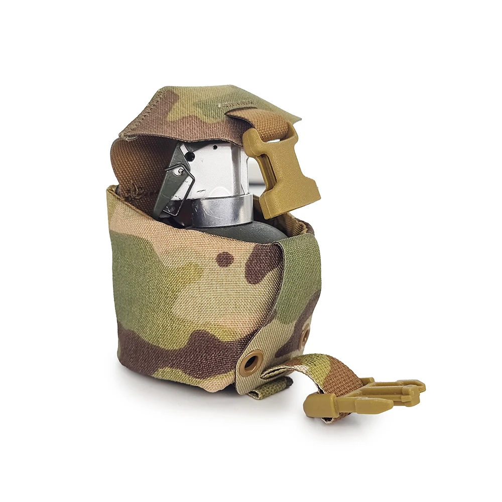 Bolsa táctica Molle de cintura, bolsa individual Frag M67, bolsa de granada, pulsera de combate de Paintball, accesorios de caza - imagen 3