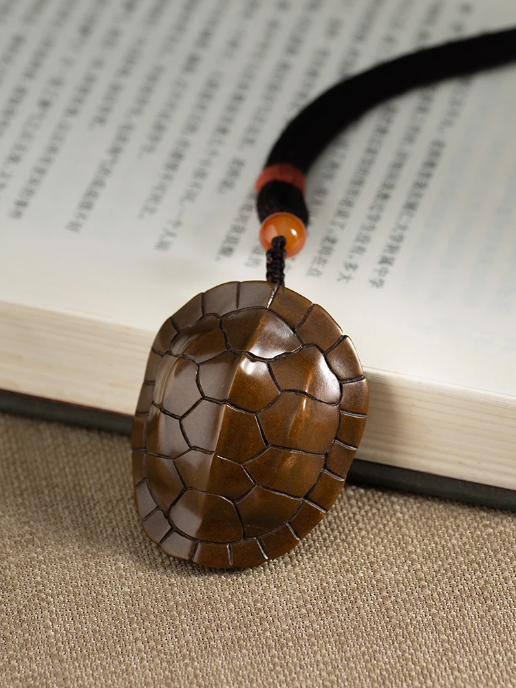 Juego de oráculo de concha de tortuga de latón para hombres, pieza de mano de descompresión de mundo rico, juego de disco creativo - imagen 3