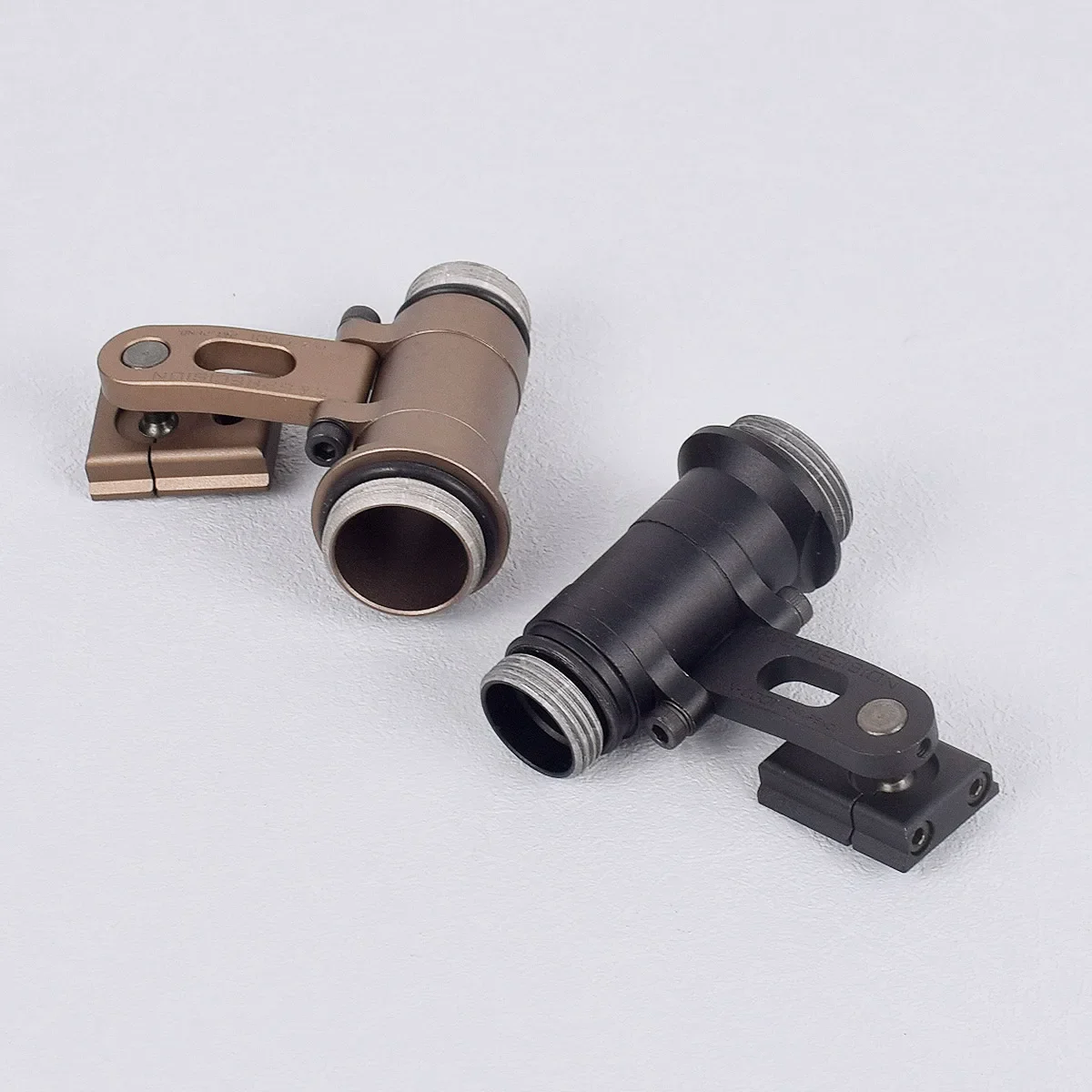 Soporte táctico para casco de arco MICH2000, riel guía lateral para casco apto para linterna SureFire M300 M300B M300C M300V Light Series - imagen 3