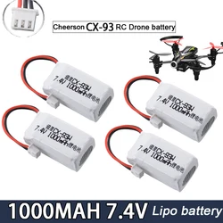 Cheerson CX-93W Batería Lipo 7.4V 1000mAh 2S XH-3P