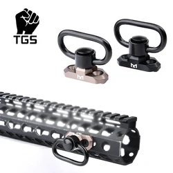 Hebilla eslinga pistola táctica QD MLOK/KEYMOD para riel Picatinny