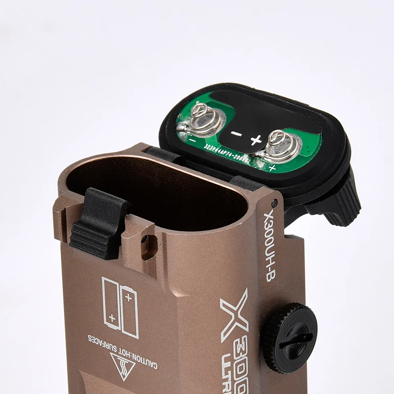 Surefir X300 X300U Ultra X300V XH35 luz LED estroboscópica de Metal compatible con riel de 20mm linterna de caza colgante pistola táctica Airsoft - imagen 3