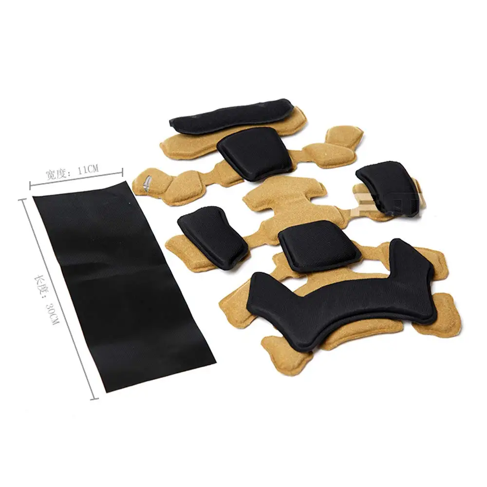 FMA-Almohadillas protectoras para casco táctico Airsoft, almohadilla de espuma viscoelástica, TB1275 - imagen 5